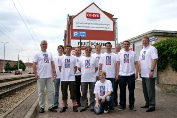 Die „CE-SYS Engineering GmbH“ läuft erstmalig Bild: Die „CE-SYS Engineering GmbH“ läuft erstmalig