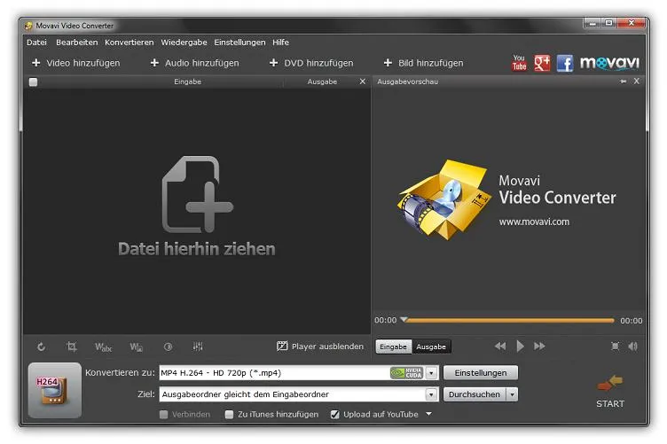 Der neue Movavi Video Converter bietet mehrere Bearbeitungsfunktionen sowie Konvertierung von SD zu HD Bild: Der neue Movavi Video Converter bietet mehrere Bearbeitungsfunktionen sowie Konvertierung von SD zu HD