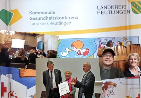 Re-Zertifizierung in Eningen als „Gesunde Gemeinde/ Gesunde Stadt“ ist geschafft Bild: Re-Zertifizierung in Eningen als „Gesunde Gemeinde/ Gesunde Stadt“ ist geschafft