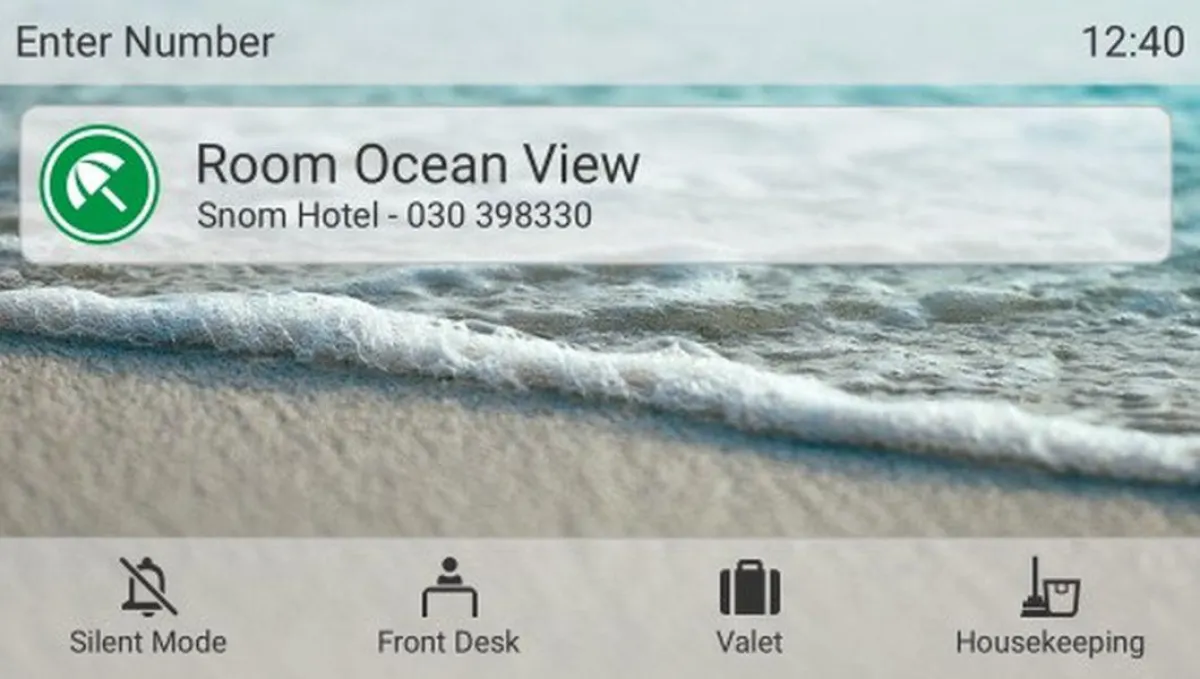 Die UI in der Firmware Version 10 von Snom ist vollständig anpassbar