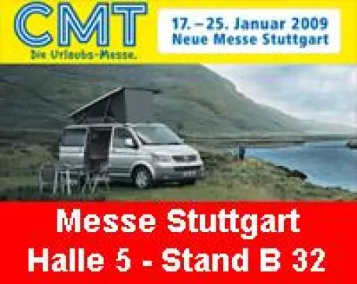 Bild: Volkswagen Automobile Stuttgart auf der CMT 2009.