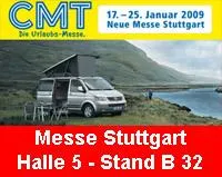 Bild: Volkswagen Automobile Stuttgart auf der CMT 2009.