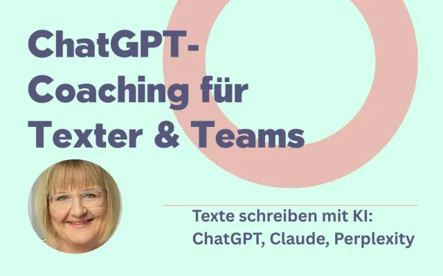 Bild: Texten mit KI lernen: Praxisnahe Coachings für Einsteiger