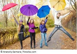 Bild: Schlechtes Wetter – gute Laune!