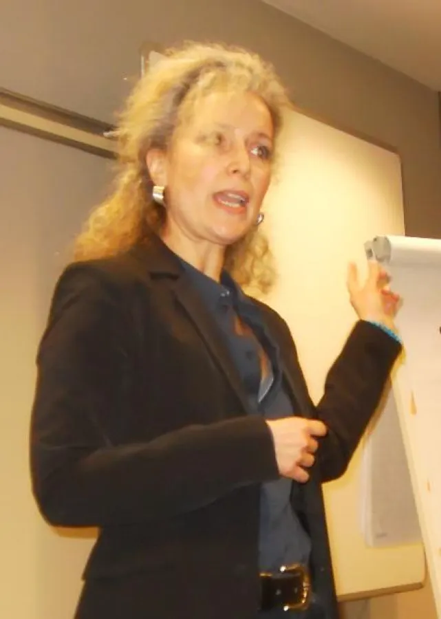 Guide Manuela Starkmann in Aktion