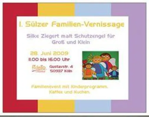 Bild: Kunst für Groß und Klein: 1. Sülzer Familienvernissage