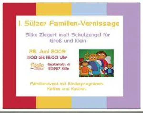 Bild: Kunst für Groß und Klein: 1. Sülzer Familienvernissage