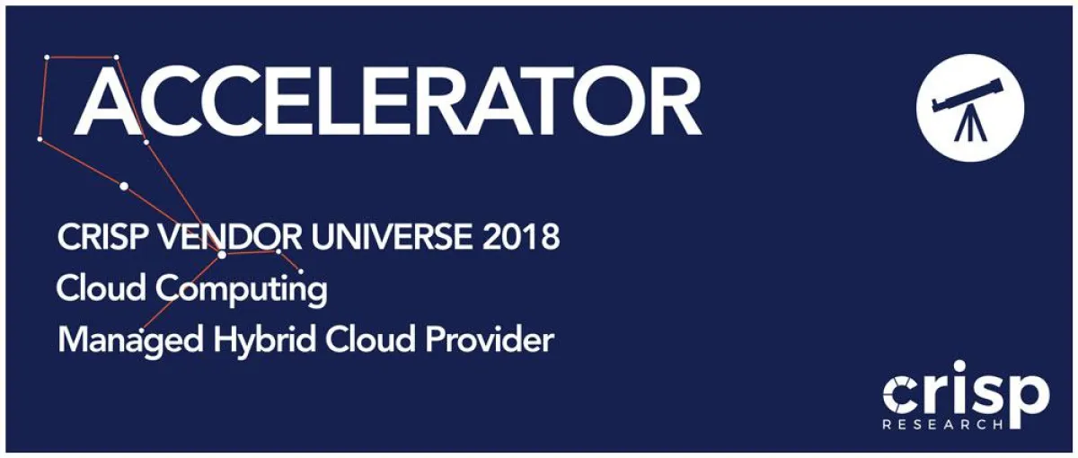 Arvato Systems ist „Accelerator“ im Markt für Managed Hybrid Cloud Provider (CP:Crisp Research AG)