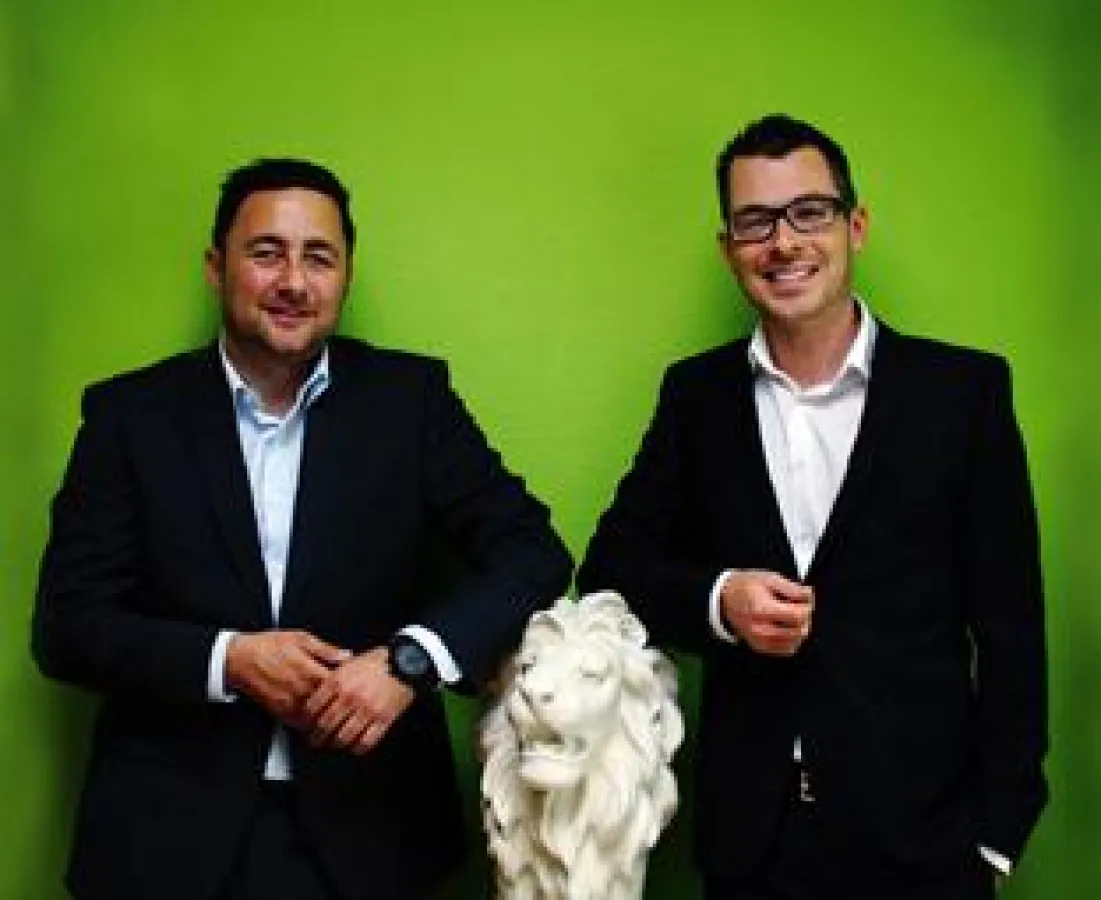 v.l.n.r.: Dirk Breunich und Christian Strunz