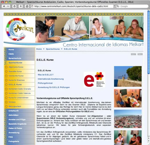 Centro Melkart ist seit Mai offizielle Prüfungsstätte für DELE in Cádiz Bild: Centro Melkart ist seit Mai offizielle Prüfungsstätte für DELE in Cádiz