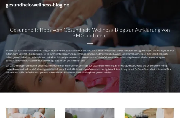 Bild: Wellness trifft Wissenschaft: Ein Blog für Körper, Geist und Seele