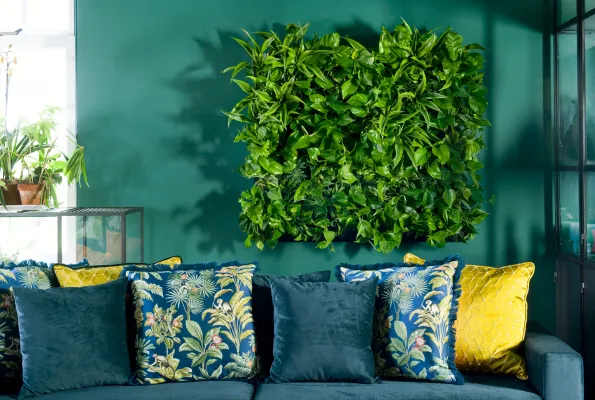 Biophilic Design boomt: LivePanel Pflanzenwand setzt den Trend neu in Szene Bild: Biophilic Design boomt: LivePanel Pflanzenwand setzt den Trend neu in Szene