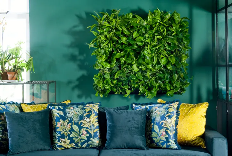 Bild: Biophilic Design boomt: LivePanel Pflanzenwand setzt den Trend neu in Szene