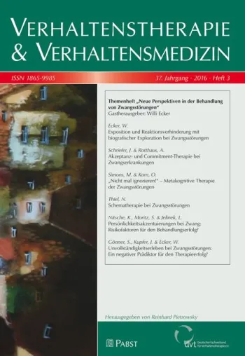 Bild: Zwangsstörungen: Neue Therapieverfahren mit guten Aussichten