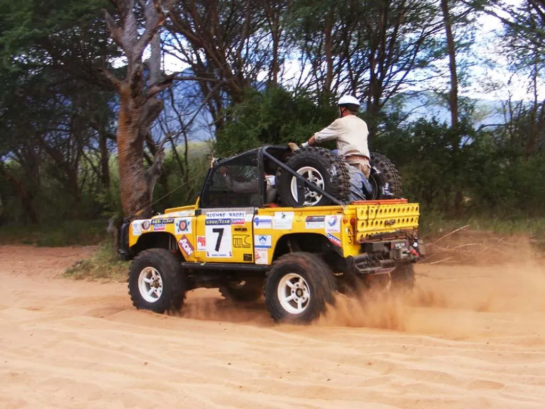 Impression von der Rhino Charge; Foto: Elizabeth Museo / Rhino Ark