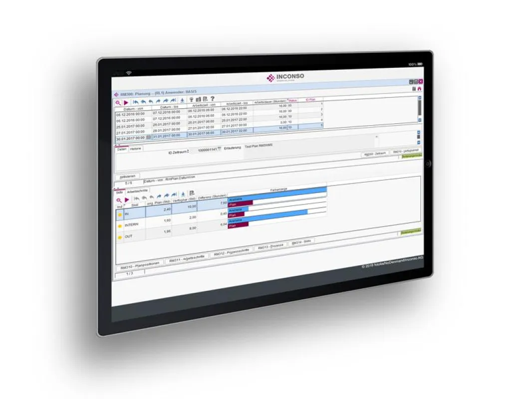 Umfassend erweitert: Systemfeatures des inconsoRMS
