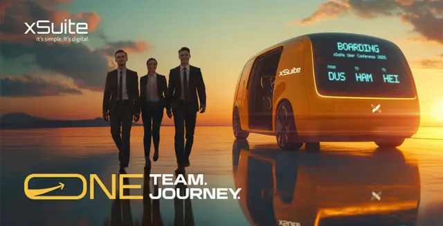 Bild: Topthemen für IT- und Finanzverantwortliche auf der User Conference-Roadshow 2025 der xSuite