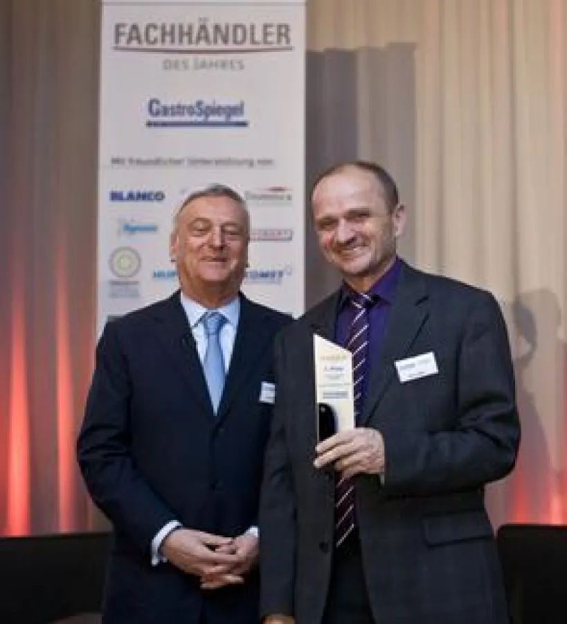 Preisverleihung Fachhändler des Jahres