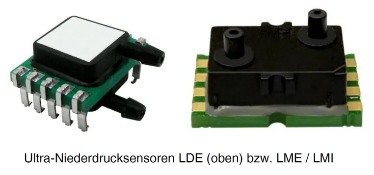 Bild: Ultra-Niedrigdrucksensoren ab 0 .. 25 Pa