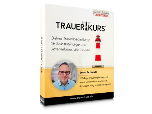 Bild: Unternehmer Jens Schmidt entwickelt erste Online-Trauerbegleitung speziell für Selbstständige und Unternehmer