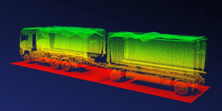 Schüttgutvermessung als neues Einsatzgebiet Bild: Schüttgutvermessung als neues Einsatzgebiet
