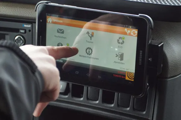 Bild: SPEDION App für Android Die zukunftssichere Telematik App für moderne Transportunternehmen