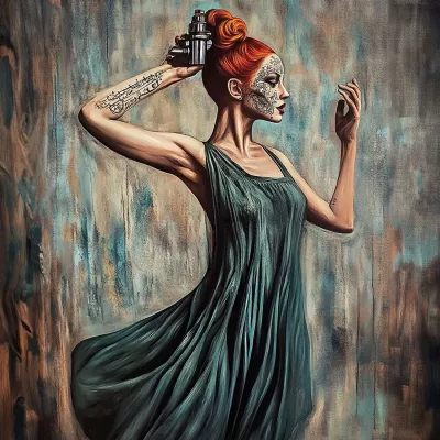 Bild: Unmistakably Tokio Darcy. Fire and Soul – Eine künstlerische Offenbarung von Emotion und Identität.