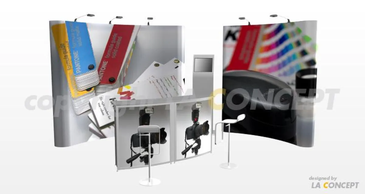 Ihr individueller Messestand auf der b2d Dialogmesse von LA CONCEPT