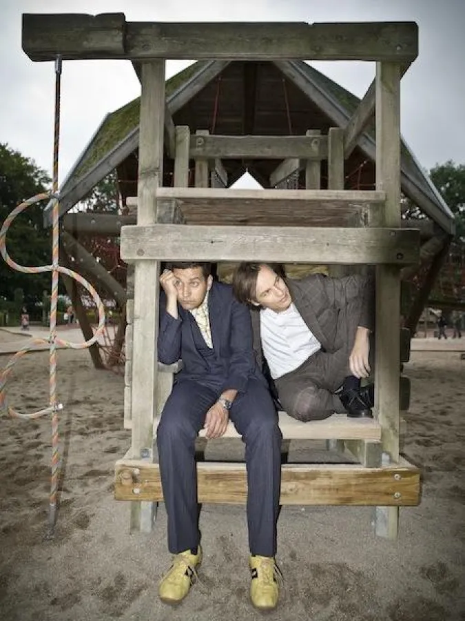 Organisator Ralf Schmitt und Trainer Torsten Voller