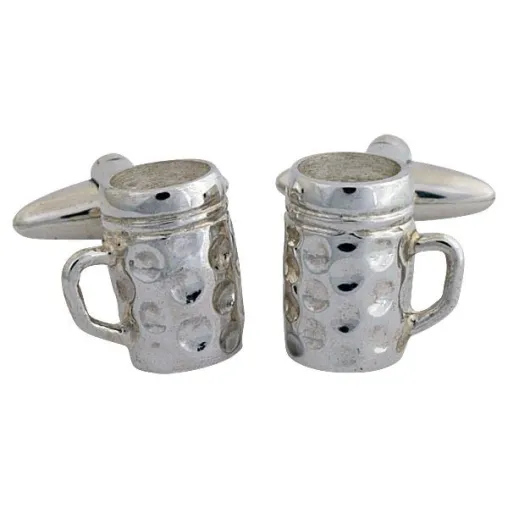Oktoberfest Manschettenknöpfe von ZAUNICK, handgefertigt aus 925er Silber Bild: Oktoberfest Manschettenknöpfe von ZAUNICK, handgefertigt aus 925er Silber