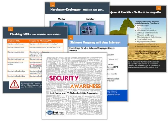 Bild: Ideale Broschüre für eigene „Security Awareness“-Kampagnen