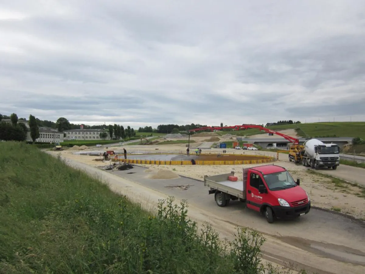 WELTEC BIOPOWER baut in der Schweiz eine Biogasanlage mit einer elektrischen Leistung von 370 kW. Di