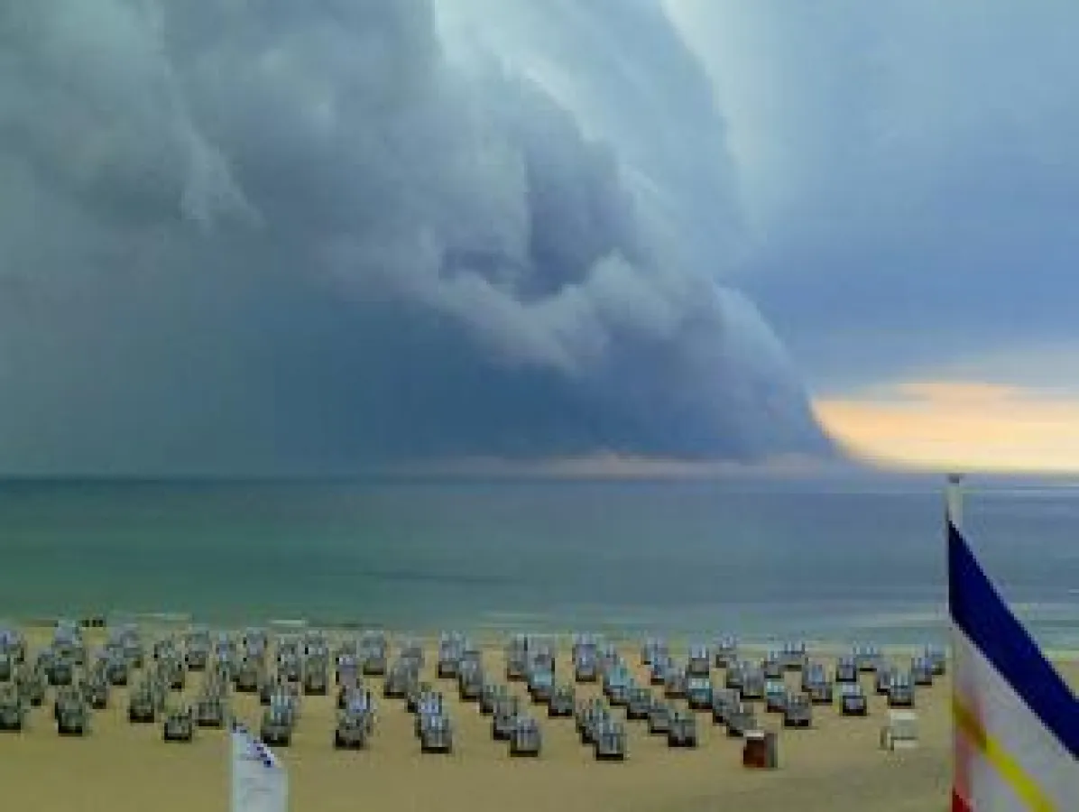 Blick aus der Strandresidenz