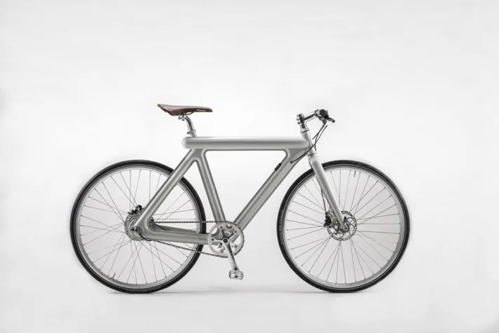LEAOS Pressed Bike Single Speed E-Bike mit herausnehmbarem Akku Bild: LEAOS Pressed Bike Single Speed E-Bike mit herausnehmbarem Akku