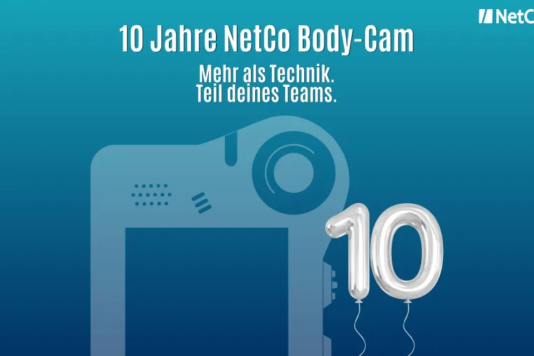 10 Jahre NetCo Body-Cam: Vom Pilotprojekt zur etablierten Sicherheitslösung Bild: 10 Jahre NetCo Body-Cam: Vom Pilotprojekt zur etablierten Sicherheitslösung