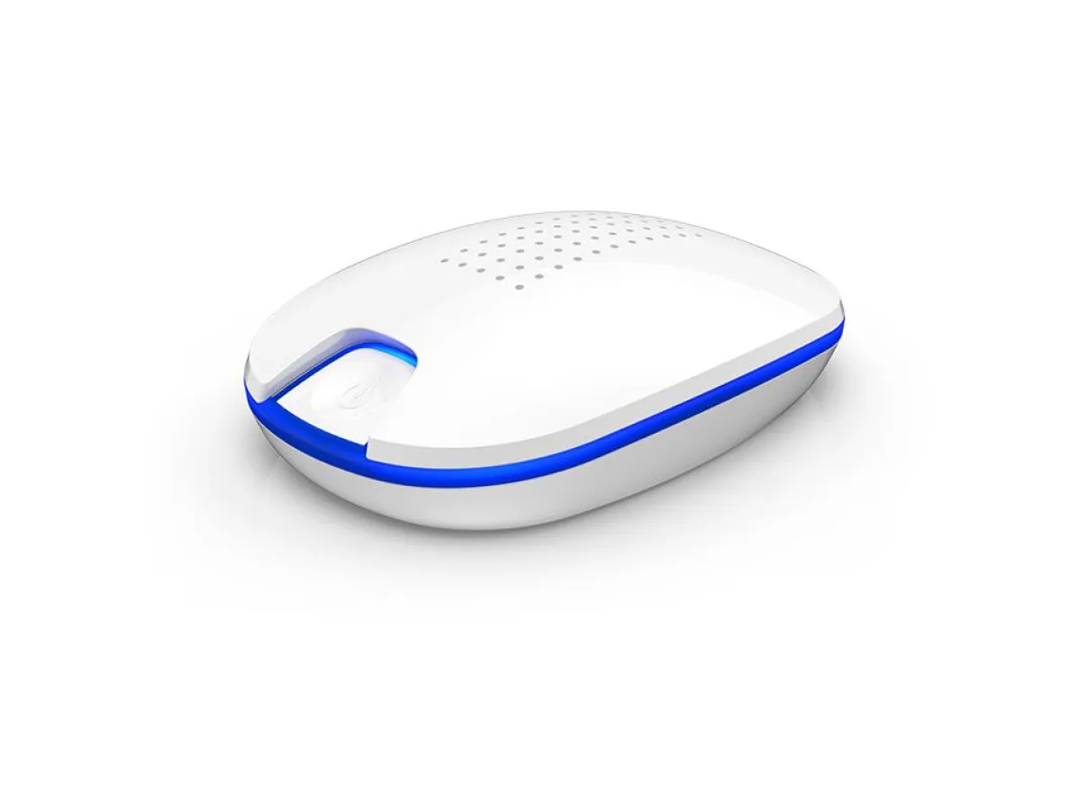 Die dry-star uv2 trocknet und pflegt Hörsysteme