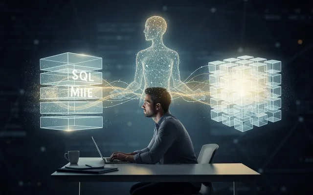 WIR (= SQL + Cube + KI + Mensch) - Ein System für bessere Entscheidungen Bild: WIR (= SQL + Cube + KI + Mensch) - Ein System für bessere Entscheidungen