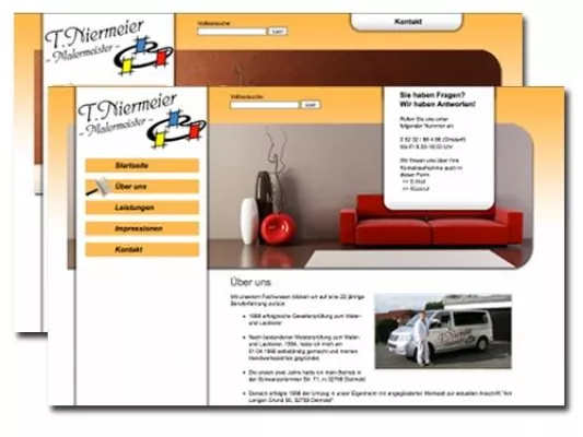 Bild: Malerbetrieb Niermeier - Ein etwas anderer Internetauftritt