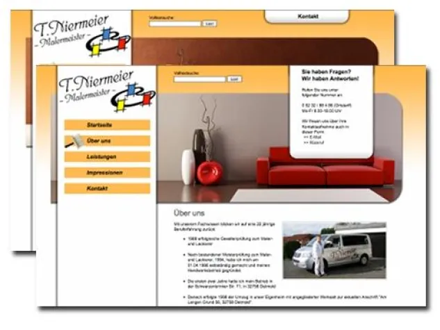Bild: Malerbetrieb Niermeier - Ein etwas anderer Internetauftritt