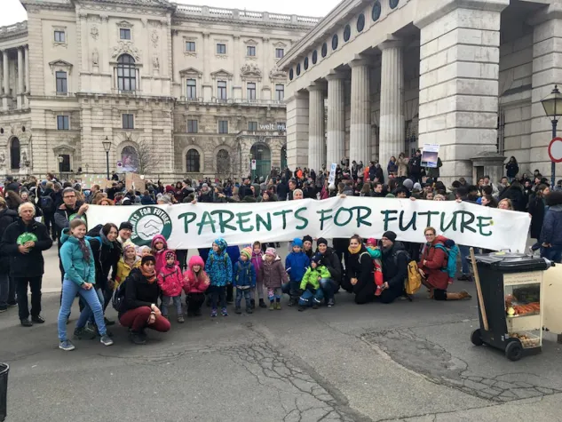 Bild: Weltweiter Elternprotest ! Erklärung Parents For Future International !