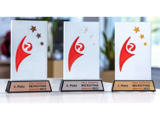 Bild: Der rexx Recruiting Award 2022 zeichnet wieder die besten Recruiting-Lösungen aus