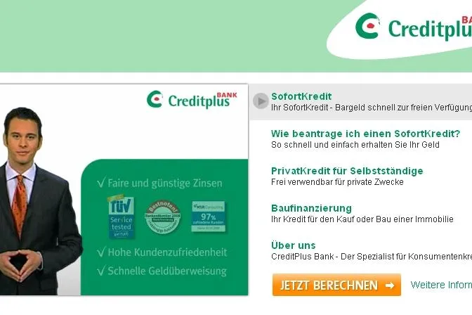 Bild: Sommer & Co. produziert Online-Videos für die CreditPlus Bank