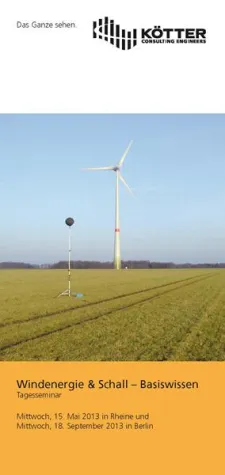 Bild: Seminar Windenergie und Schall
