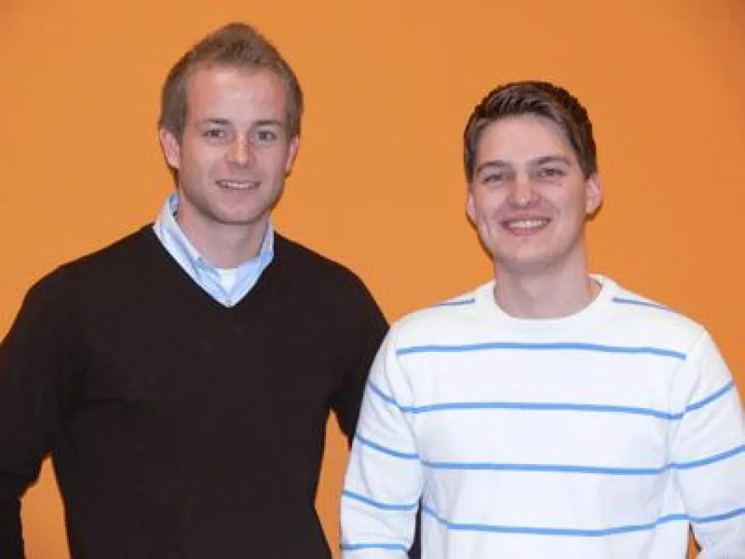 Sebastian Geermann (links) und Manfred Frank