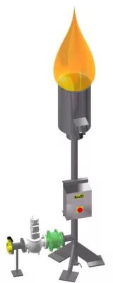 Bild: Neuheit: Picolino – die smarte Notfackel für Biogasanlagen bis 550 kWel.