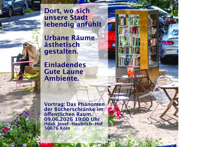 Bild: Offene Bücherschränke: Das neue kulturelle Phänomen im öffentlichen Raum