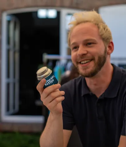 Bild: Ein junges Startup stellt sich vor