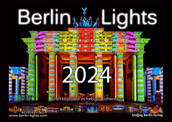 Bild: Berlin Lights Ausstellung, Filmvorführung und Kalender 2024 zum Festival of Lights Berlin