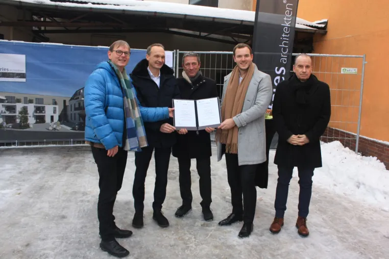 Bild: Westerwälderhof eGbR erhält Förderbescheid der ISB RLP für sozialen Wohnungsbau
