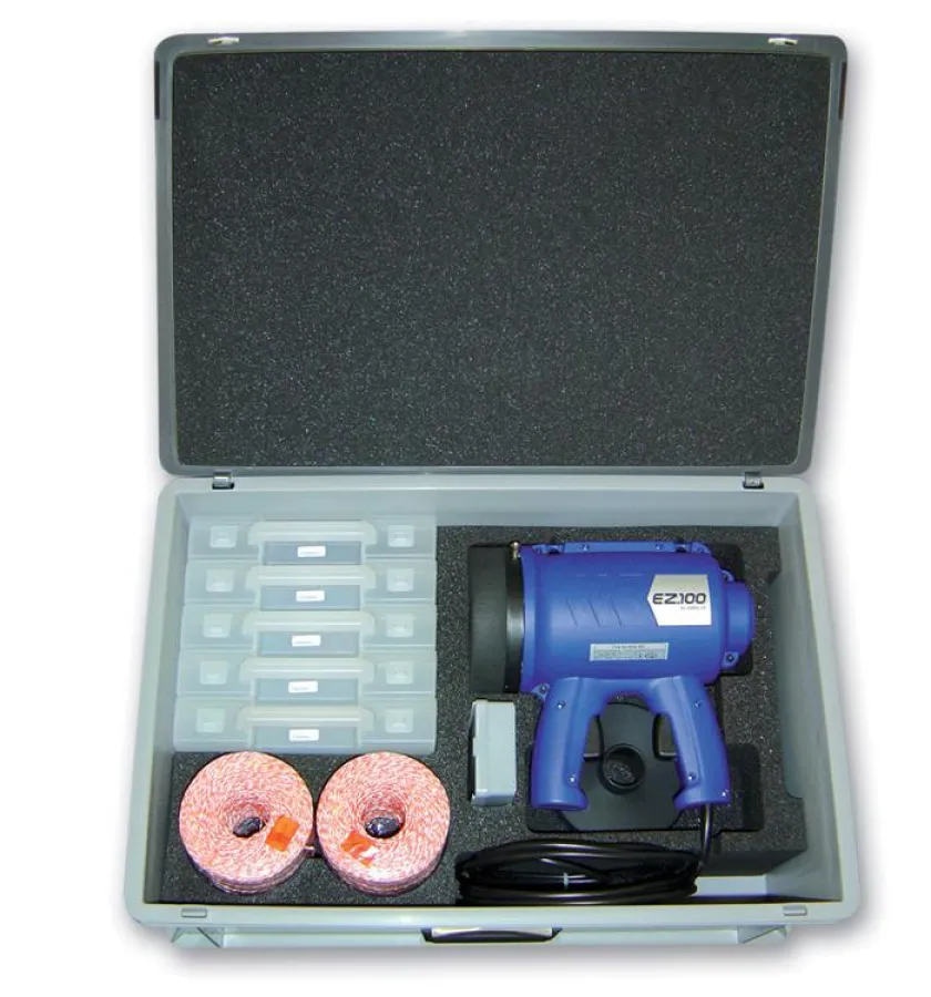 Mit dem EZ 100 - problemlos Zugschnur einblasen oder ansaugen